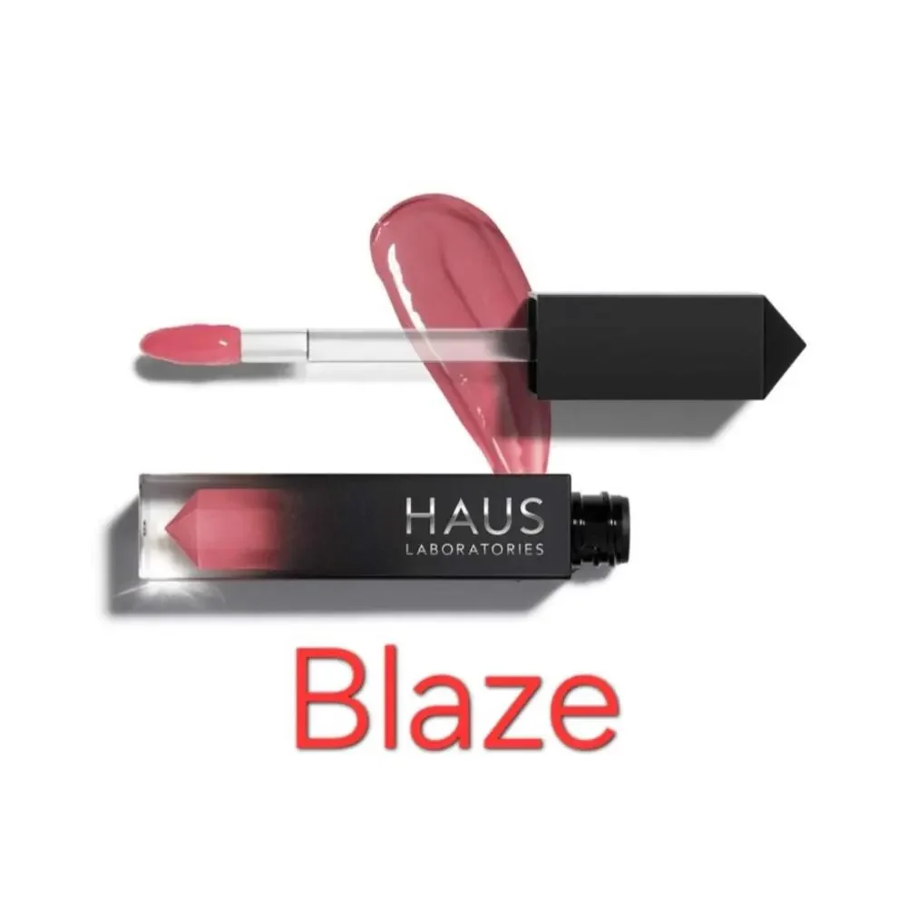 NIB HAUS LABORATORIES BLAZE LE RIOT LIP GLOSS Ultra Shine 0.17 FL OZ